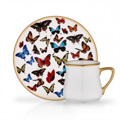 TURKISH COFFEE ST 6 PIECE BUTTERFLY